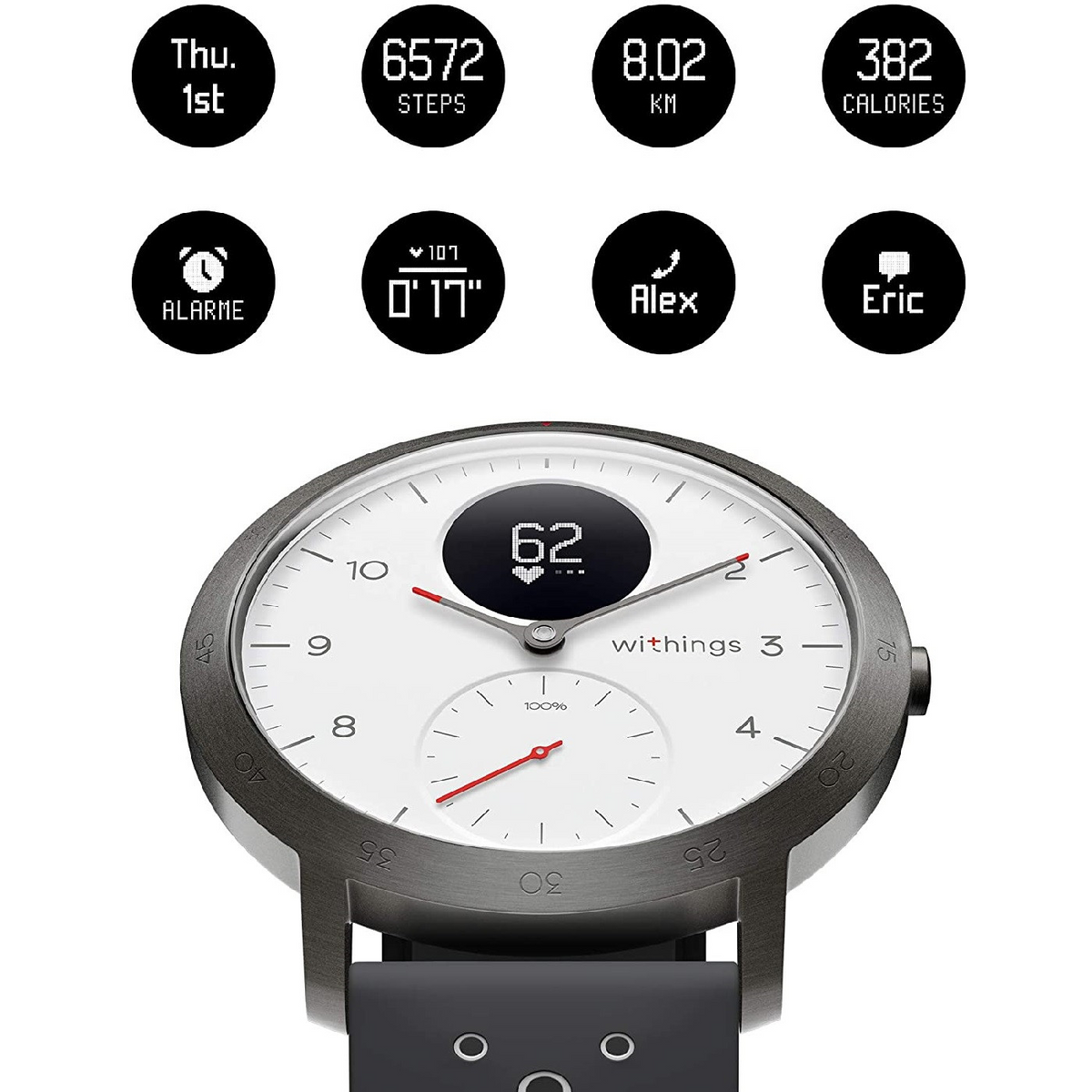Withings Steel HR Sport White