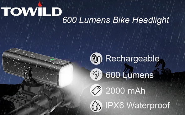 Towild CL 600 Bike Light Front Light