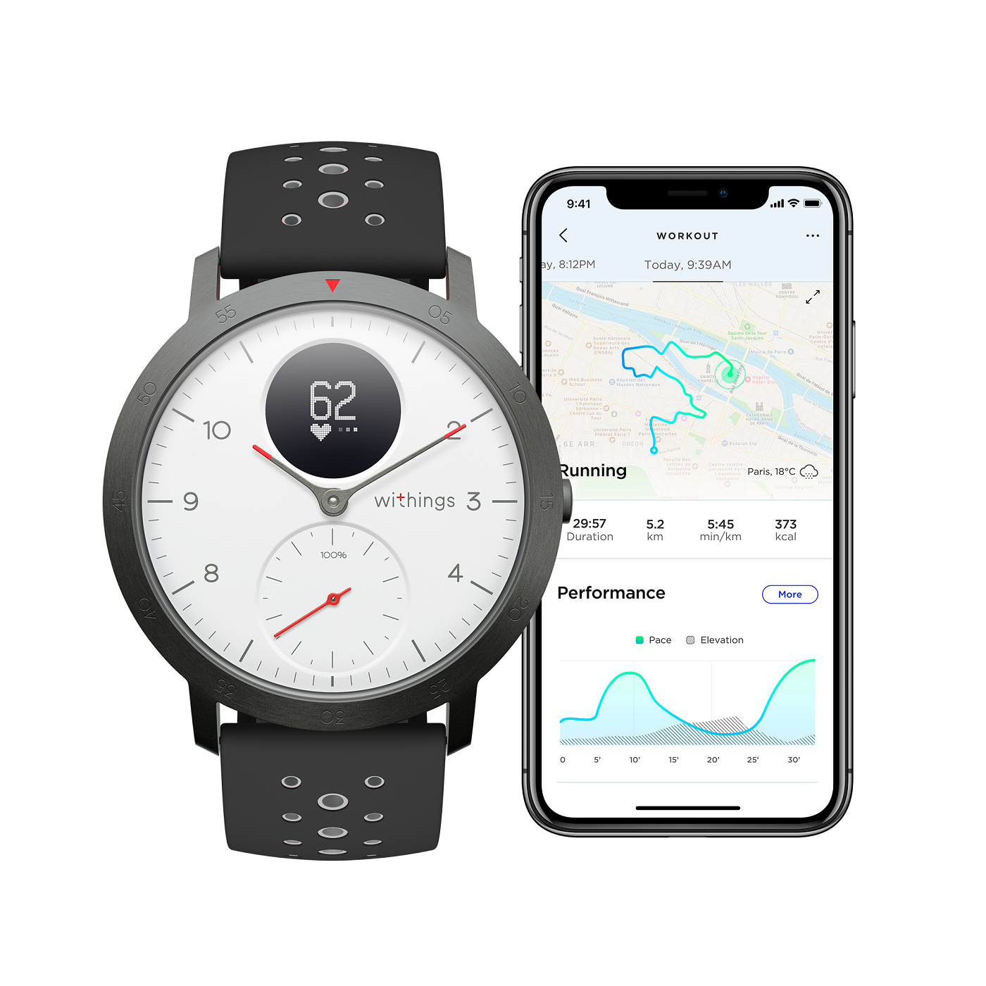 Withings steel hr sport sleep tracking on sale