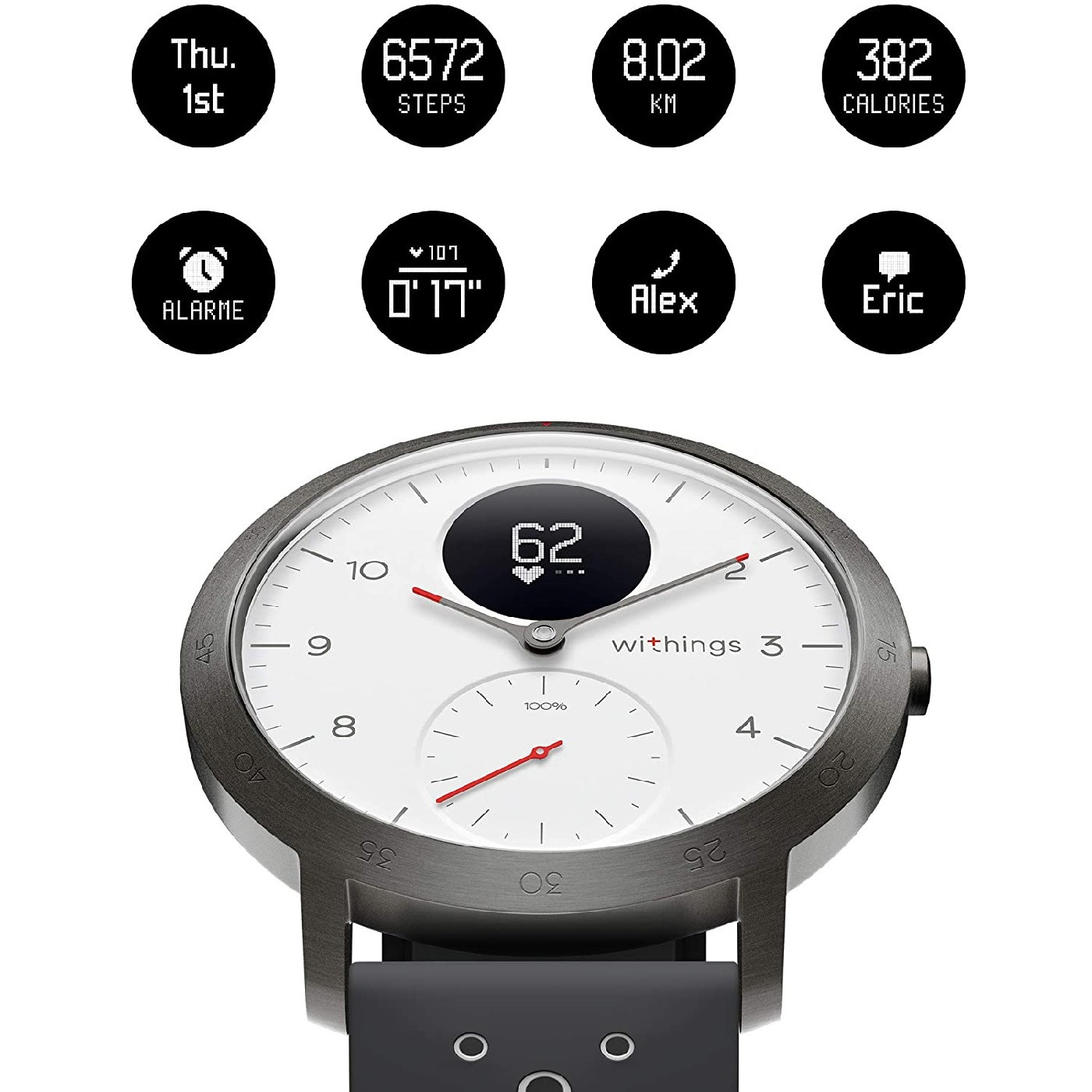 Withings Steel HR Sport White